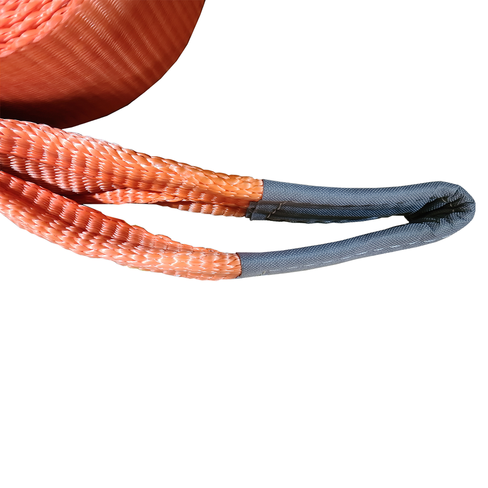 ARB Grey and Orange 9m length, 100mm wide Tow Rope / Snatch Strap 14000kgs