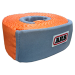 ARB Grey and Orange 9m length, 100mm wide Tow Rope / Snatch Strap 14000kgs