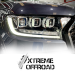 Xtreme Offroad Bugatti Style Tri LED Lights For Ford Ranger Raptor