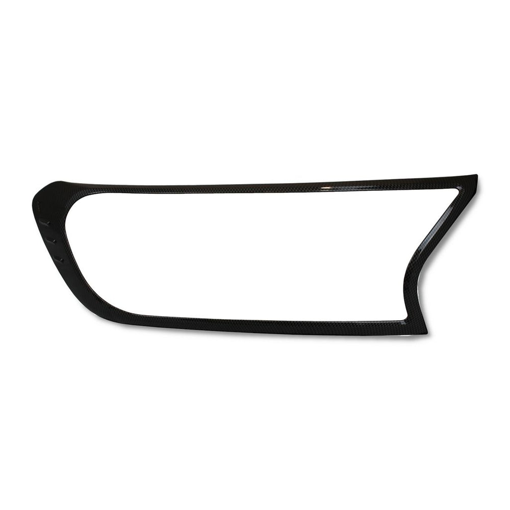CARBON FIBER Front Headlight Cover Trims for Ford Ranger T6 PX2, PX3 2016+