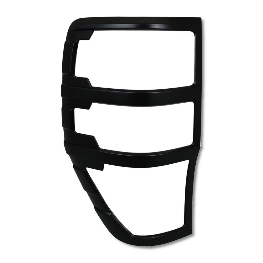 MATTE BLACK Rear Tail Light Cover Trims for Ford Ranger T6 PX1 2012-2015