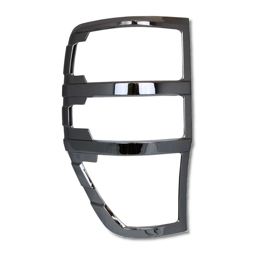 CHROME Rear Tail Light Cover Trims for Ford Ranger  T6 Raptor 2016+