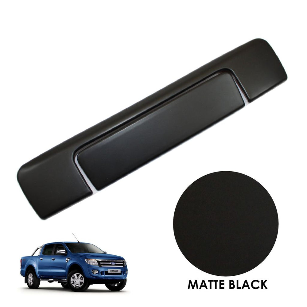 MATTE BLACK Tailgate Handle Covers for Ford Ranger T6 2012-2015