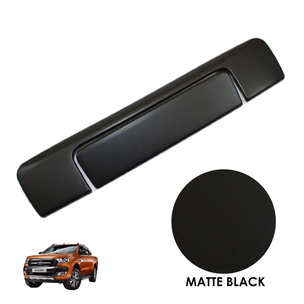 MATTE BLACK Tailgate Handle Covers for Ford Ranger T6 2016+