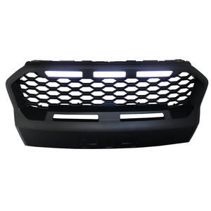 Matte Black XO Stealth LED Grille For Ford Ranger T6 PX3 2019+ WILDTRAK
