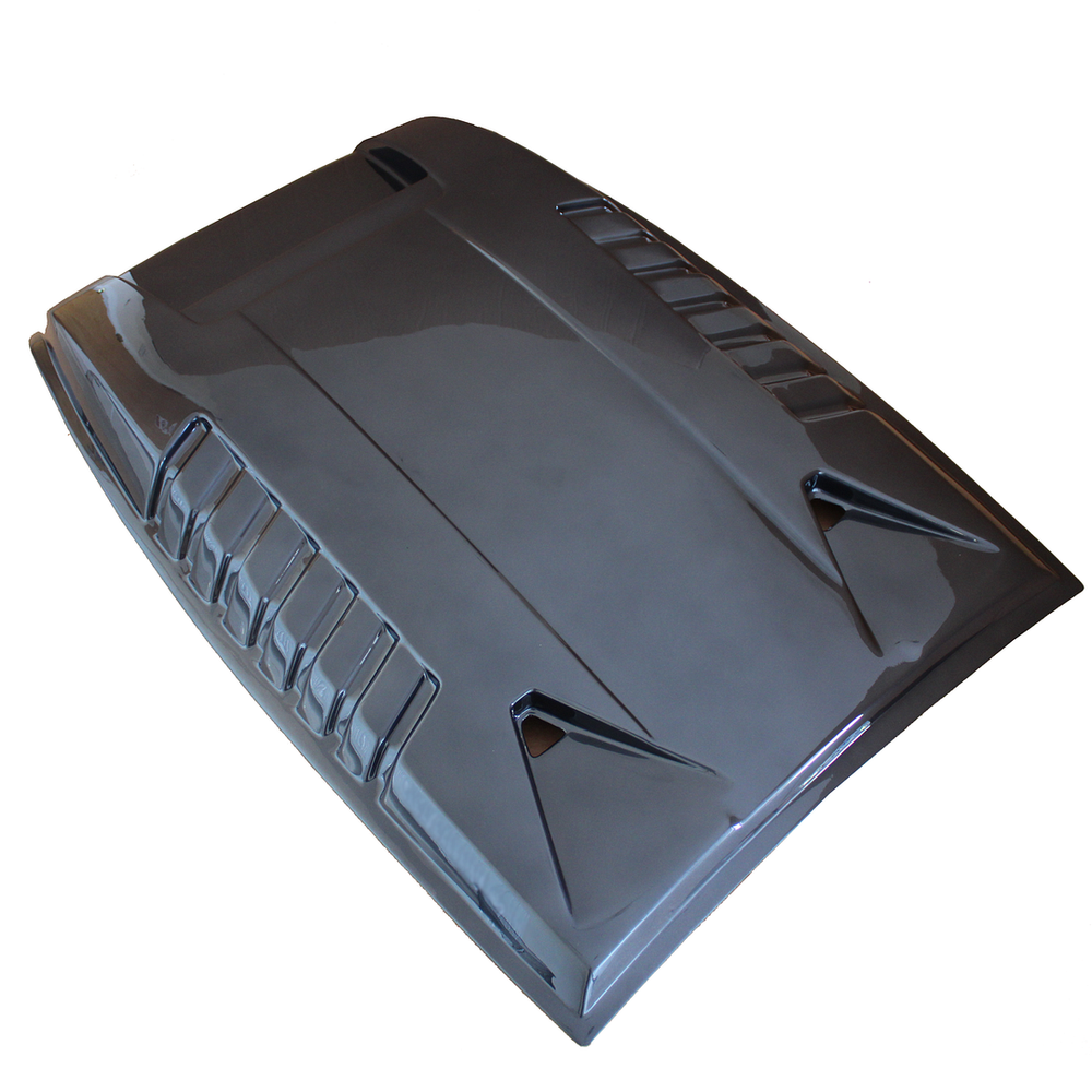 Sea Grey Bonnet Scoop with Washer Holes for Ford Ranger T6 PX1 2012-2015