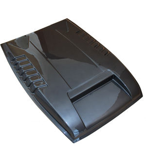 Sea Grey Bonnet Scoop with Washer Holes for Ford Ranger T6 PX1 2012-2015