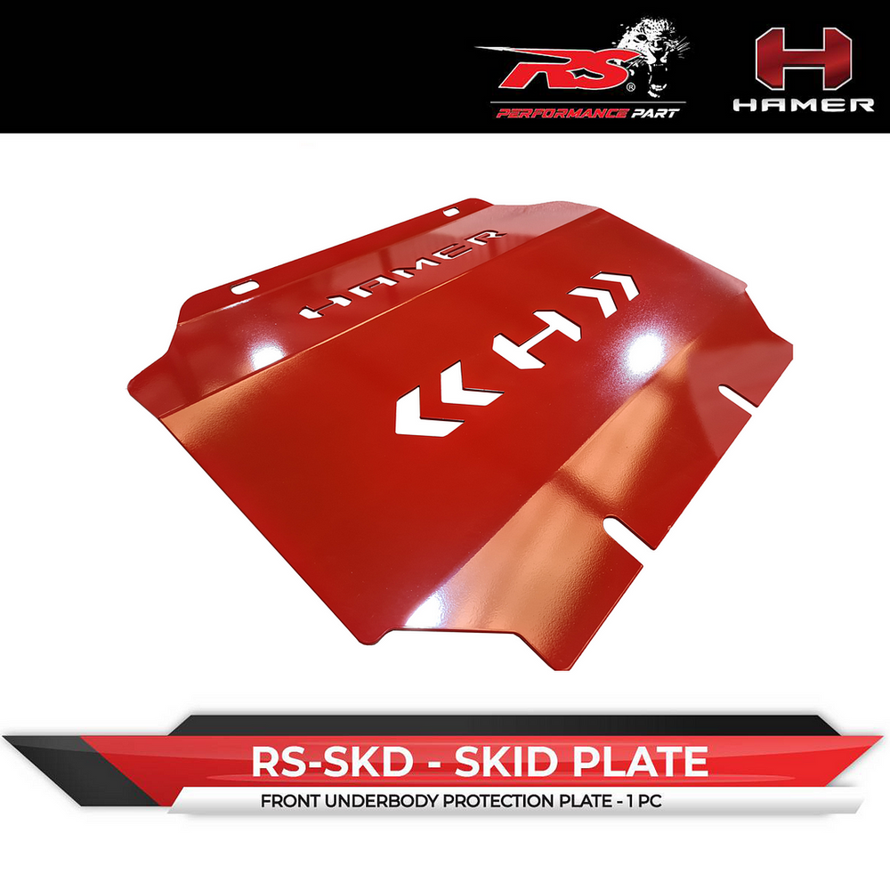 Hamer 4x4 Bash Plate / Sump Guard / Skid Plate - Ford Ranger T6 2012 - 2015 PX1