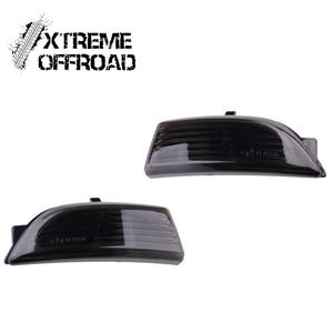 Xtreme Offroad Smoked Mirror Indicator Lights For Ford Ranger T6 2016 - 2019
