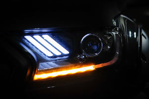 XO Dual LED Mustang Style Headlight Upgrade For Ford Ranger Raptor 2020 Onwards