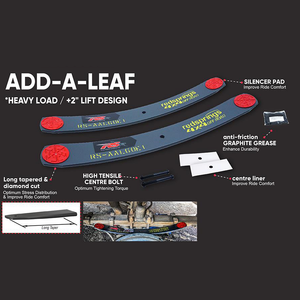 RS 4x4 Add-A-Leaf Suspension 2" Lift Kit Ford Ranger 2019-2022 PX3
