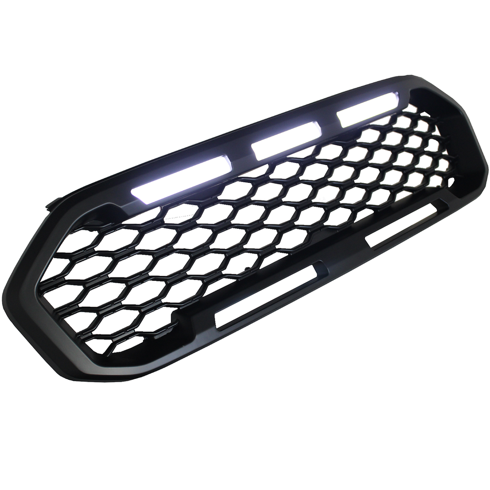 XO LED Stealth Grille For Ford Ranger T6 PX3 2019+ STORMTRAK, XL XLT and LIMITED