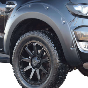 PERFORMANCE BLUE Type-X Wheel Arch Fender Flares - Ford Ranger T6 PX2 2016-2019