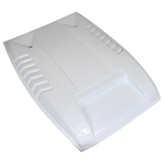 Frozen White Bonnet Scoop with Washer Holes for Ford Ranger T6 PX1 2012-2015