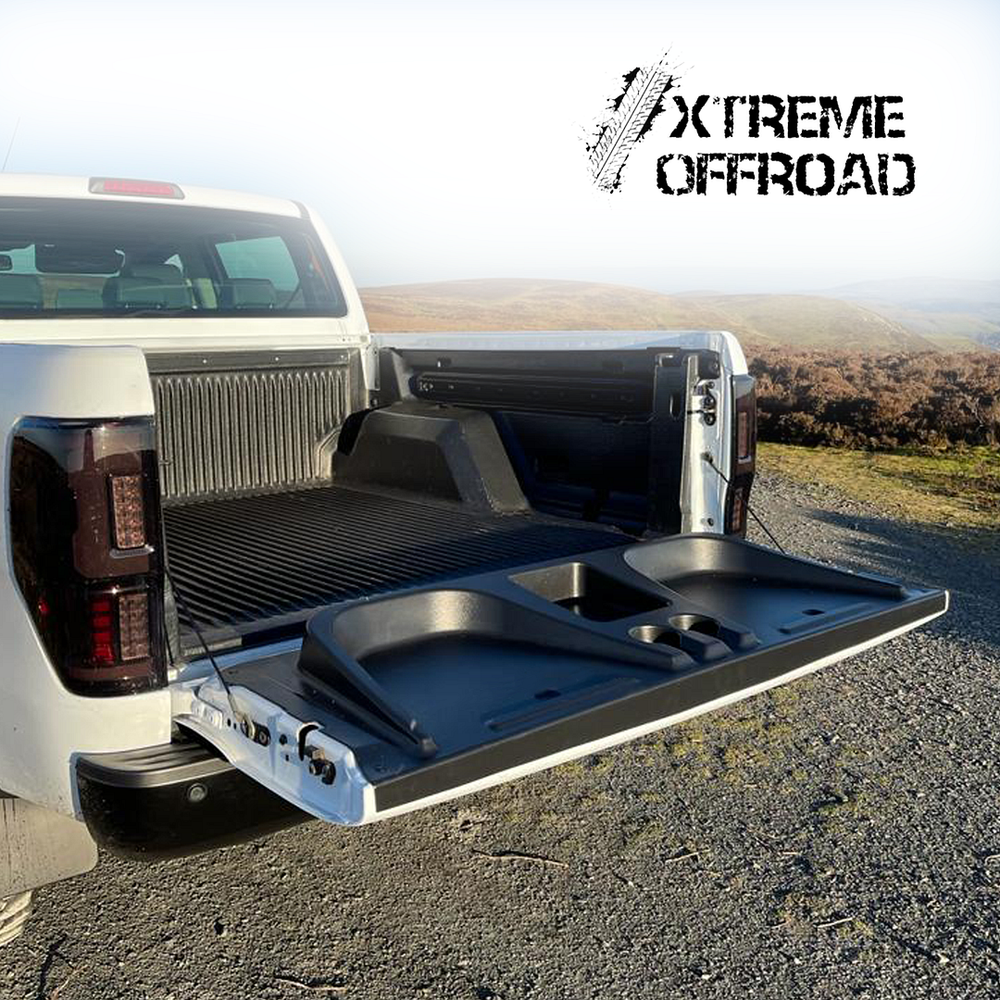 Tailgate Seat with Cup Holders for Ford Ranger T6 2019+ PX3