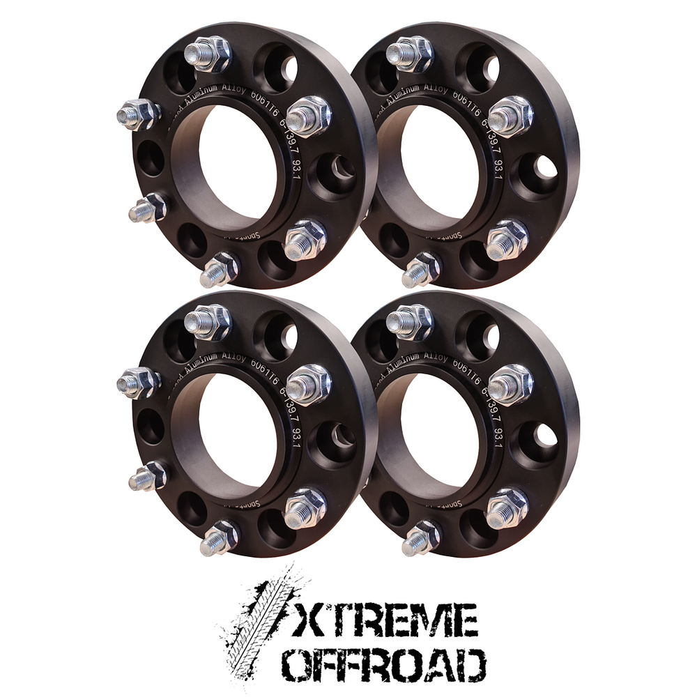 4 x XO 35mm Hub Centric Wheel Spacers For Ford Ranger 2012 - 2015 6x139.7