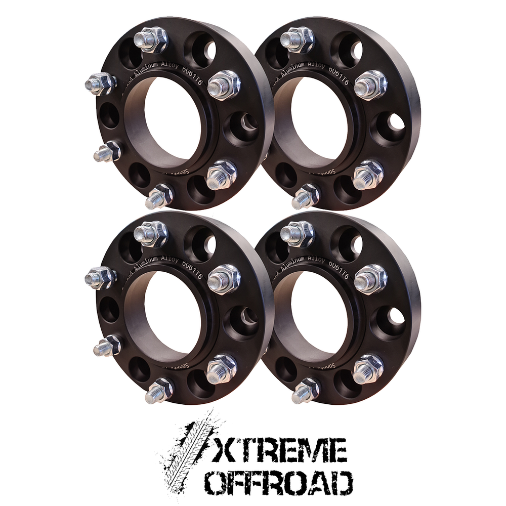 4 x Xtreme Offroad 35mm Hub Centric Premium Wheel Spacers For Nissan NP300 6x114.3